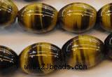CTE616 15.5 inches 15*20mm rice yellow tiger eye beads wholesale