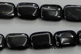 CTE72 15.5 inches 13*18mm rectangle blue tiger eye gemstone beads