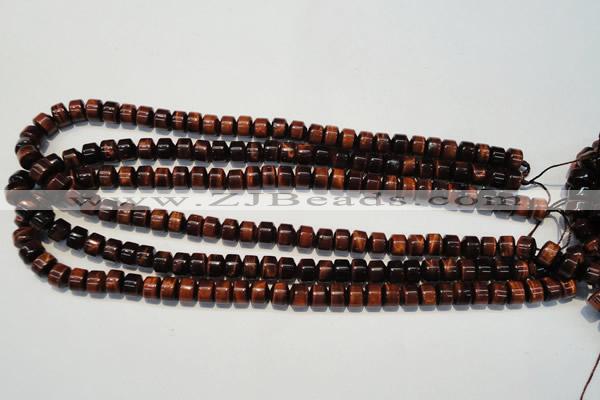 CTE898 15.5 inches 7*8mm tyre red tiger eye beads wholesale