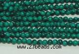 CTG101 15.5 inches 2mm round tiny synthetic malachite beads wholesale