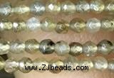 CTG1077 15.5 inches 2mm faceted round tiny labradorite beads