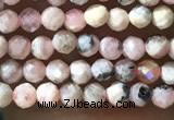 CTG1080 15.5 inches 2mm faceted round tiny rhodochrosite beads