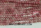 CTG110 15.5 inches 2mm round tiny rhodochrosite gemstone beads wholesale