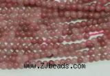 CTG110 15.5 inches 2mm round tiny rhodochrosite gemstone beads wholesale