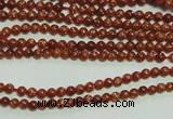 CTG112 15.5 inches 2mm round tiny goldstone beads wholesale