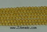 CTG116 15.5 inches 2mm round tiny citrine gemstone beads wholesale