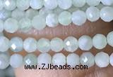 CTG1420 15.5 inches 2mm faceted round jade beads wholesale