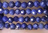 CTG1448 15.5 inches 2mm faceted round sapphire beads wholesale