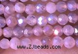 CTG1452 15.5 inches 2mm faceted round AB-color moonstone beads