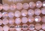 CTG1453 15.5 inches 2mm faceted round moonstone beads wholesale