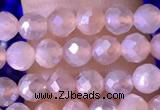 CTG1505 15.5 inches 3mm faceted round AB-color moonstone beads