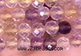 CTG1538 15.5 inches 4mm faceted round ametrine beads wholesale