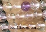 CTG1587 15.5 inches 4mm round ametrine gemstone beads wholesale