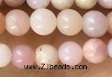 CTG1595 15.5 inches 4mm round pink opal beads wholesale