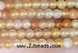 CTG2002 15 inches 2mm,3mm round red aventurine jade beads