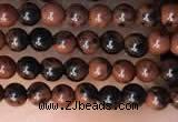 CTG2004 15 inches 2mm,3mm mahogany obsidian beads wholesale