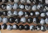 CTG2015 15 inches 2mm,3mm snowflake obsidian gemstone beads