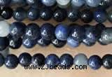 CTG2027 15 inches 2mm,3mm natural blue dumortierite beads