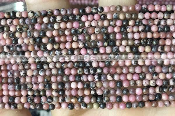 CTG2028 15 inches 2mm,3mm natural rhodonite beads