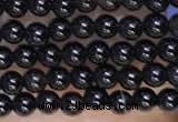 CTG2060 15 inches 2mm,3mm black agate gemstone beads