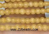 CTG2074 15 inches 2mm,3mm yellow jade gemstone beads