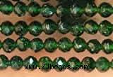 CTG2134 15 inches 2mm,3mm faceted round green goldstone beads
