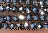 CTG2147 15 inches 2mm,3mm & 4mm faceted round terahertz gemstone beads