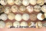 CTG2213 15 inches 2mm,3mm faceted round picture jasper beads