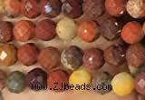 CTG2217 15 inches 2mm,3mm faceted round mookaite gemstone beads