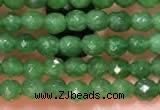 CTG2230 15 inches 2mm,3mm faceted round candy jade beads