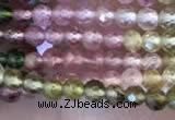 CTG2240 15 inches 2mm faceted round natural tourmaline beads