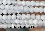 CTG2254 15 inches 2mm faceted round blue lace agate beads