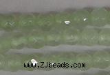 CTG302 15.5 inches 3mm faceted round ting prehnite agate beads