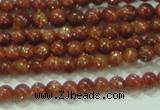 CTG40 15.5 inches 2mm round tiny goldstone beads wholesale