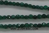 CTG415 15.5 inches 2mm faceted round tiny dyed candy jade beads