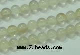 CTG43 15.5 inches 2mm round tiny white chalcedony beads wholesale