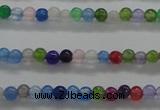 CTG436 15.5 inches 2mm round tiny dyed candy jade beads wholesale