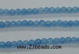 CTG439 15.5 inches 2mm round tiny dyed candy jade beads wholesale