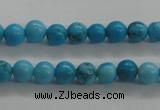 CTG441 15.5 inches 3mm round tiny natural turquoise beads wholesale