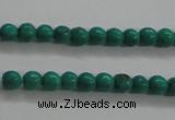 CTG442 15.5 inches 3mm round tiny natural turquoise beads wholesale