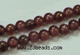 CTG54 15.5 inches 2mm round grade A tiny garnet beads wholesale