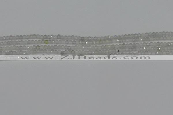 CTG612 15.5 inches 2mm faceted round labradorite beads