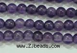 CTG73 15.5 inches 3mm round grade A tiny amethyst beads wholesale