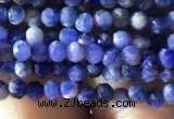 CTG778 15.5 inches 2mm faceted round tiny sodalite beads wholesale