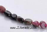 CTO06 15.5 inches 4*7mm freeform natural tourmaline beads