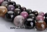 CTO10 16 inch round natural tourmaline gemstone beads wholesale