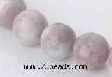 CTO17 15 inches 12mm round natural tourmaline beads wholesale