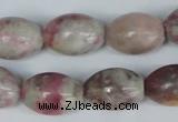 CTO217 15.5 inches 13*18mm rice pink tourmaline gemstone beads