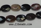 CTO36 15.5 inches 10*14mm faceted oval natural tourmaline beads