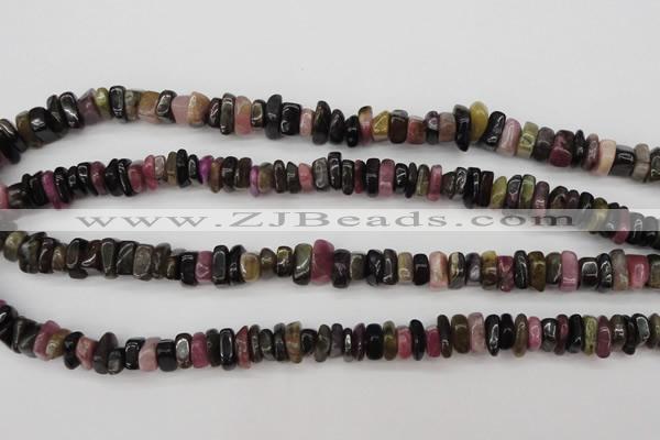 CTO380 15.5 inches 3*8mm – 4*11mm natural tourmaline nuggets beads